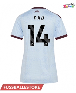 Günstige Aston Villa Pau Torres #14 3rd trikot Damen 2026-27 Kurzarm
